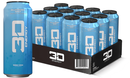 3D Energy Blueberry Mist case of 12 x 473ml