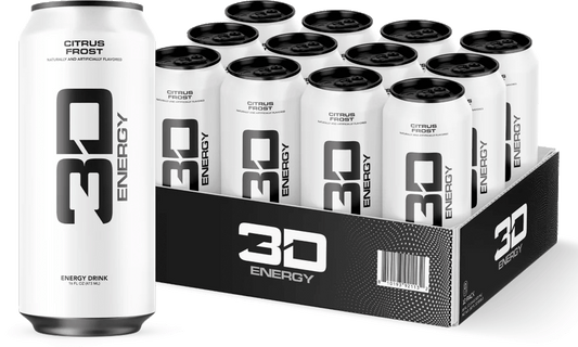 3D Energy Citrus Frost case of 12 x 473ml