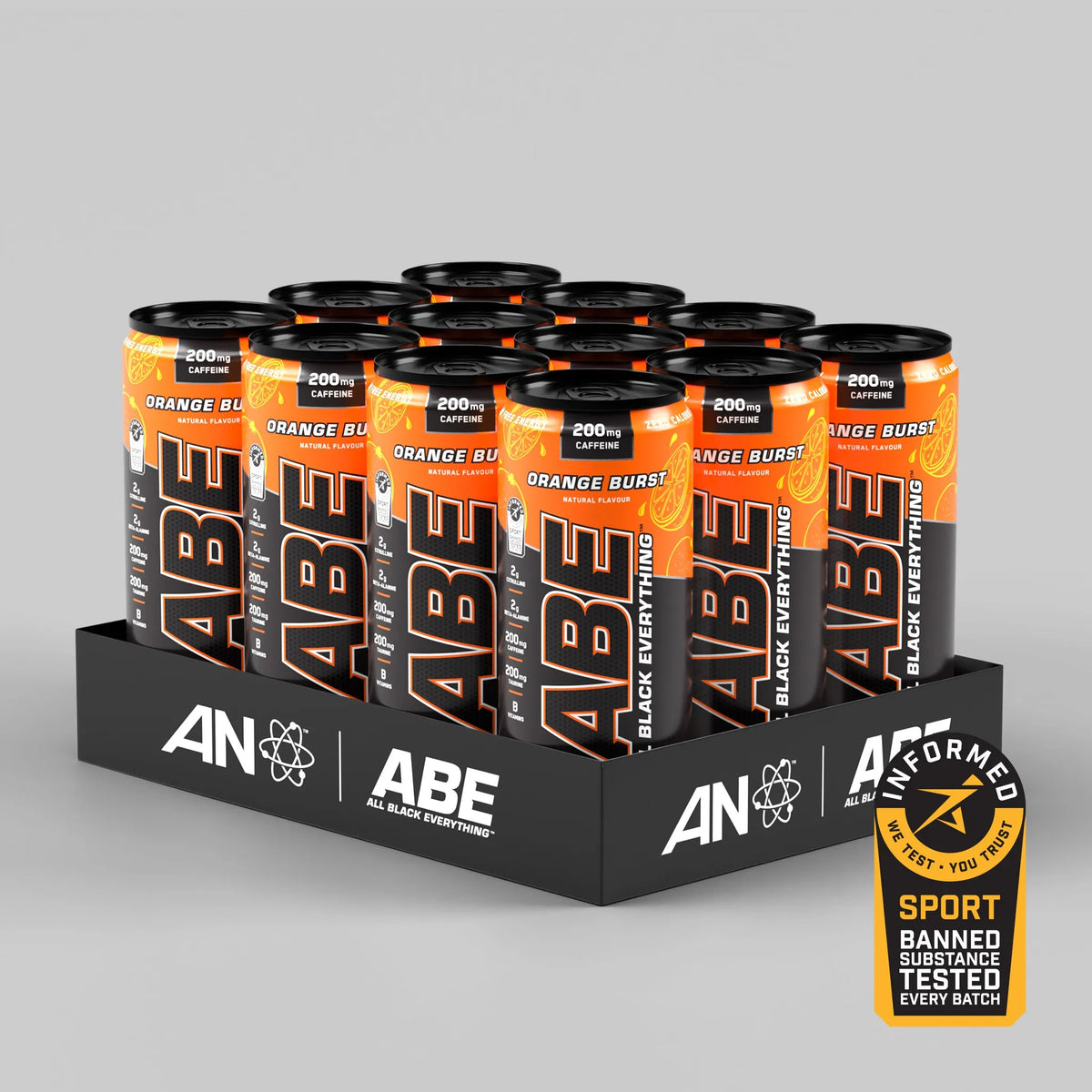 ABE Orange Burst 12 x 330ml case