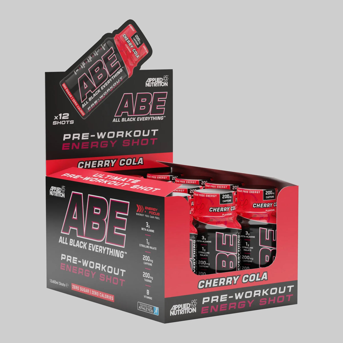 ABE Pre-Workout Shot Cherry Cola 12 x 60ml