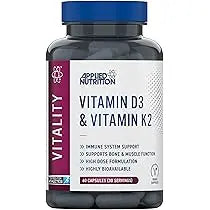 Applied Nutrition VITALITY Vitamin D3 + K2 90 Caps