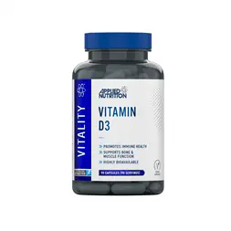 Applied Nutrition VITALITY Vitamin D3 90 Veg Caps