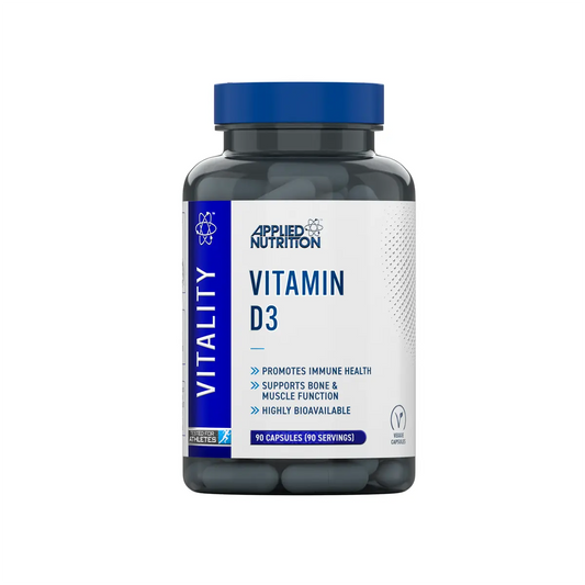 Applied Nutrition VITALITY Vitamin D3 90 Veg Caps