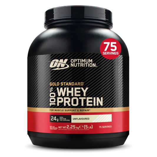Optimum Nutrition Gold Standard 100% Whey 2.22kg Unflavoured