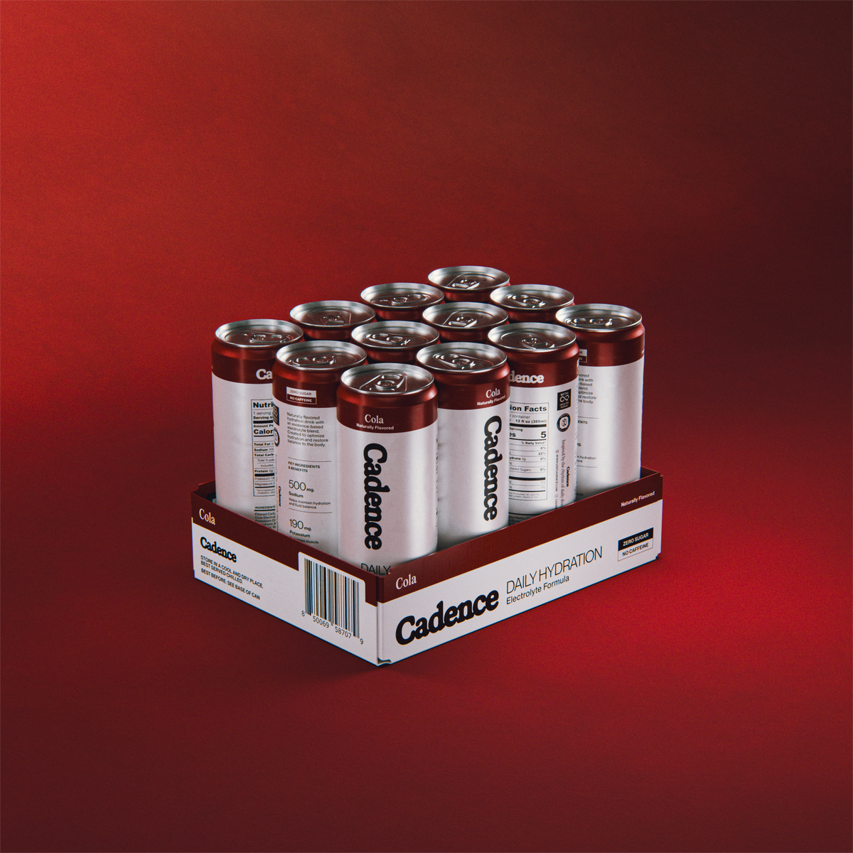 Cadence Energy Cola case of 12