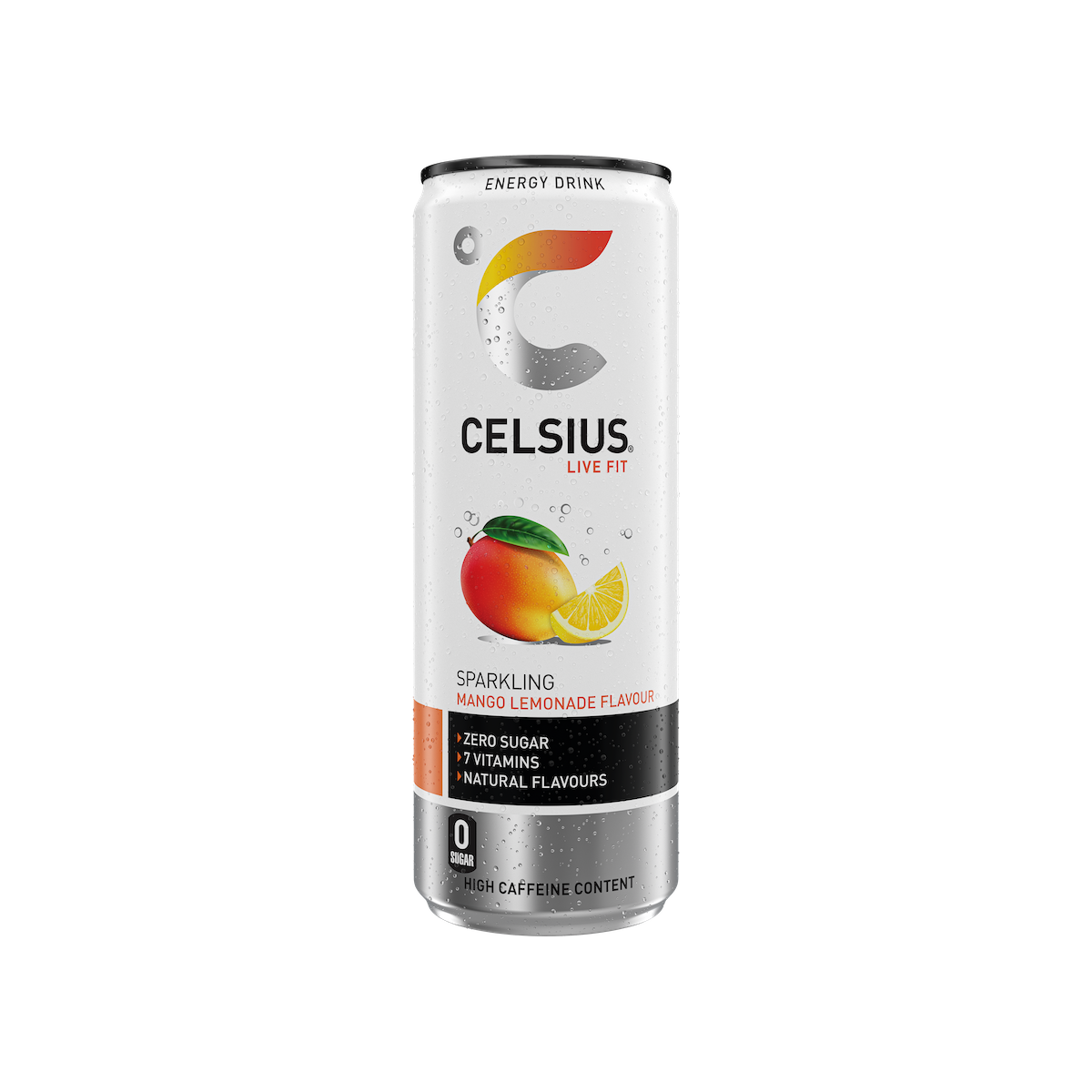 Celsius Sparkling Mango Lemonade 355ml