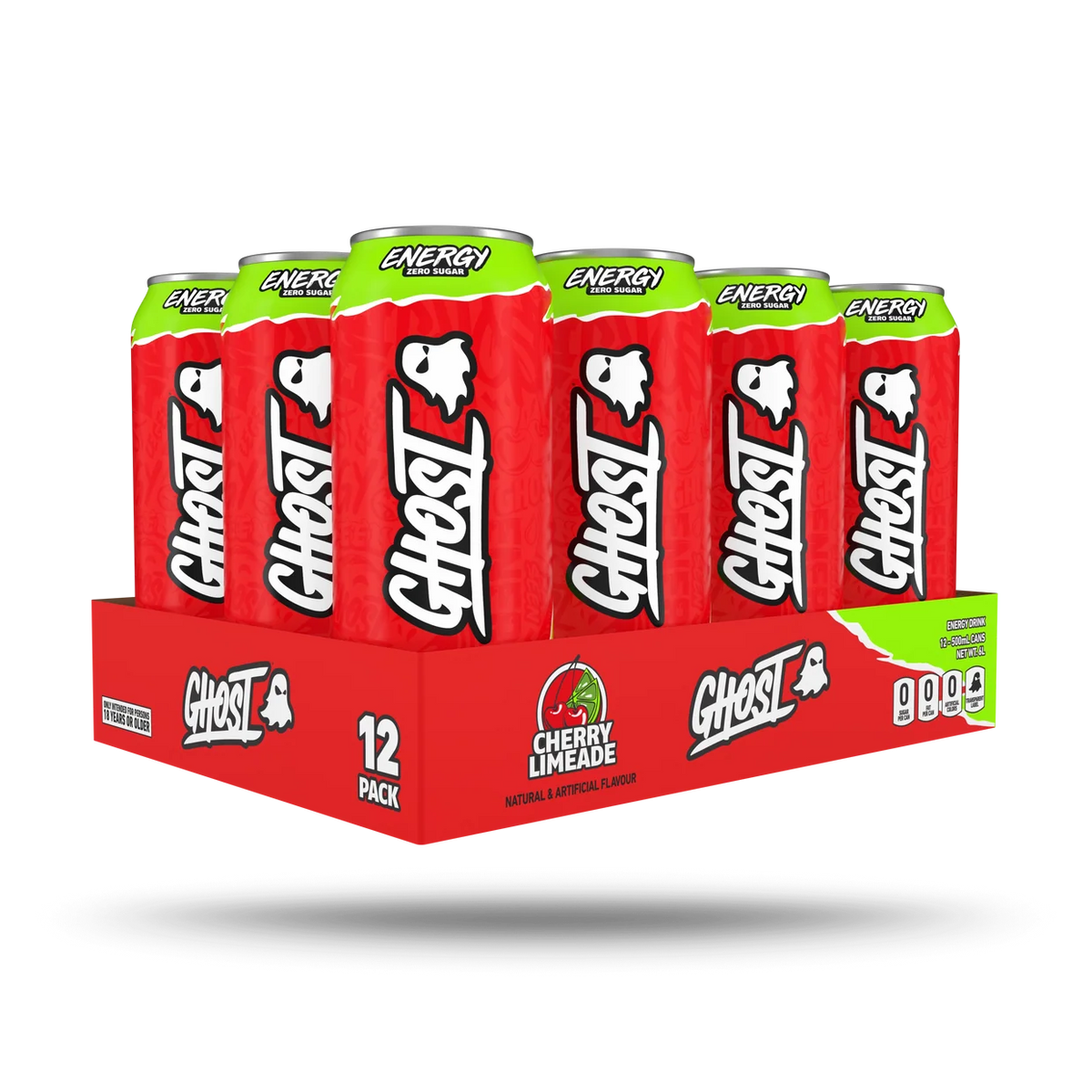 Ghost Energy Cherry Limeade 12 x 500ml case