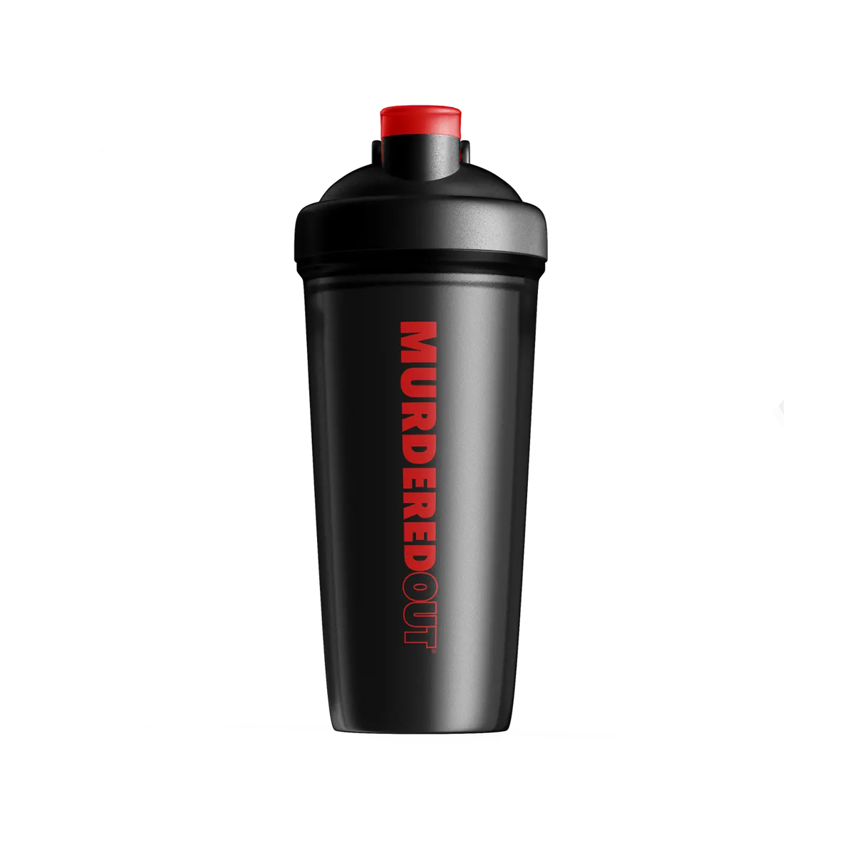Murdered Out Smartshake Shaker 600ml Black & Red