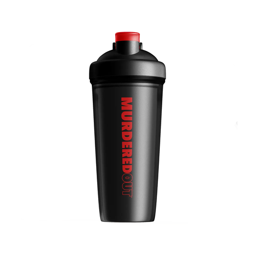 Murdered Out Smartshake Shaker 600ml Black & Red