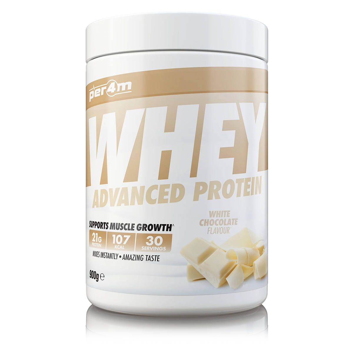 Per4m Advanced Whey 900g White Chocolate